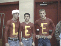 Lee High students show their school spirit